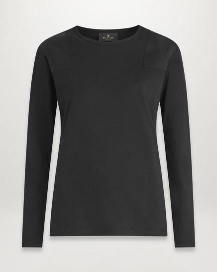 T-Shirt Belstaff Femme Tilly Noir Coton France ME5184207